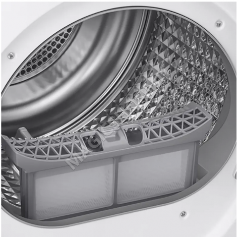 Uscător de rufe Samsung DV90DB8845GHU4, 9kg, Alb